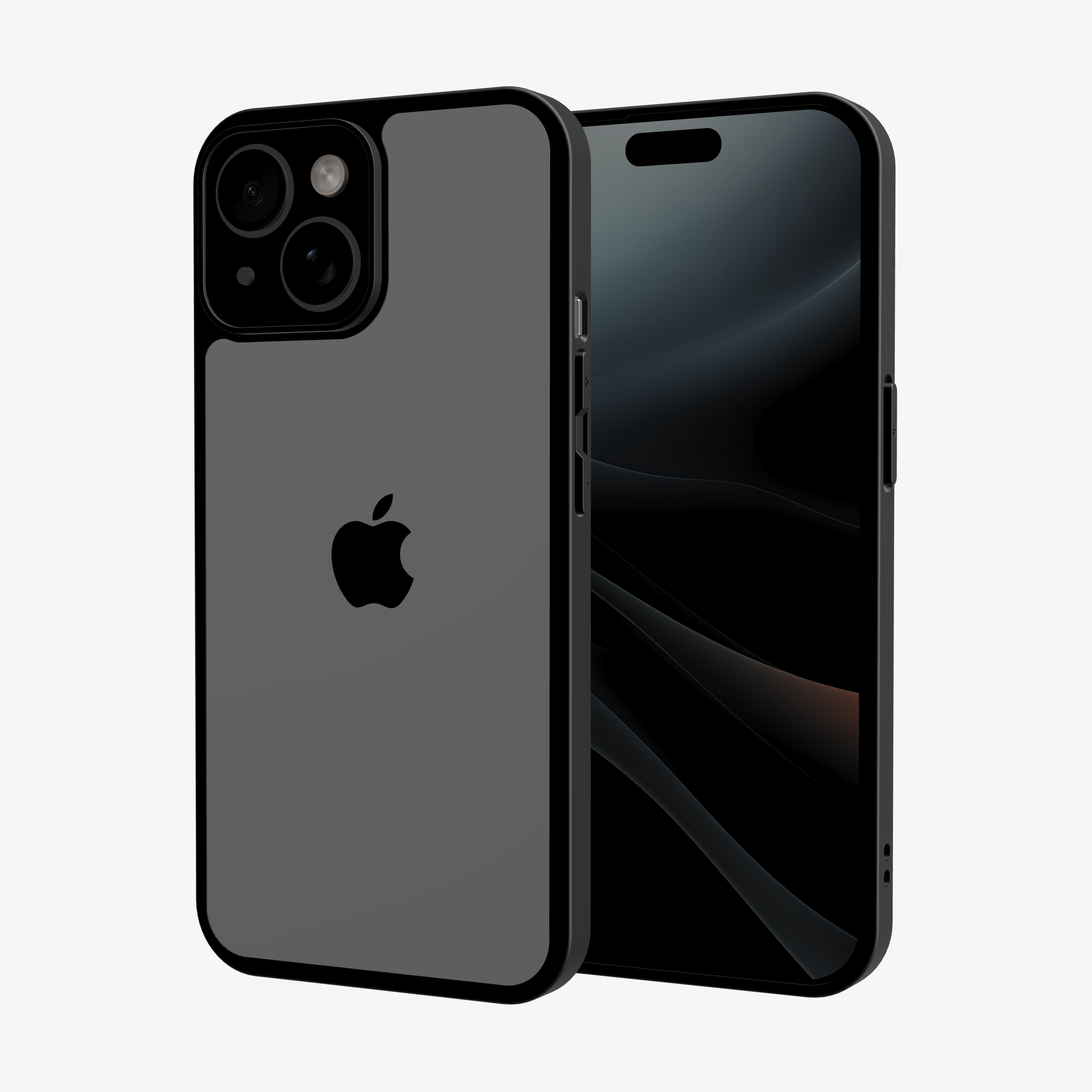 iPhone 15 Plus Black Phone Case